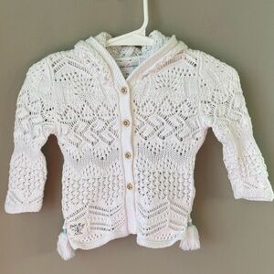 Ralph Lauren Crochet Cardigan for Baby
